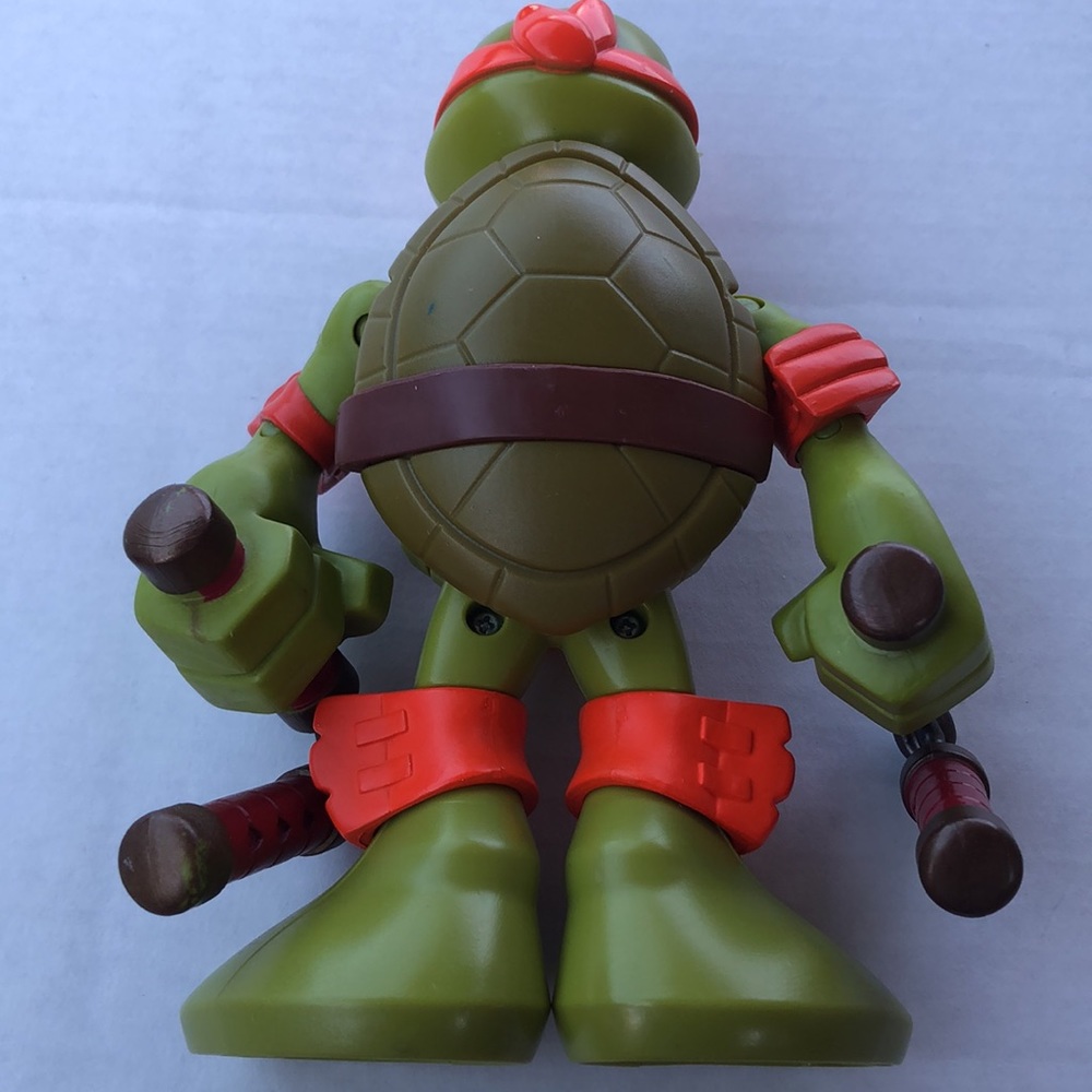 TMNT MICHELANGELO 2015 Viacom Teenage Mutant Ninja Turtle Action Figure - Picture 7 of 12